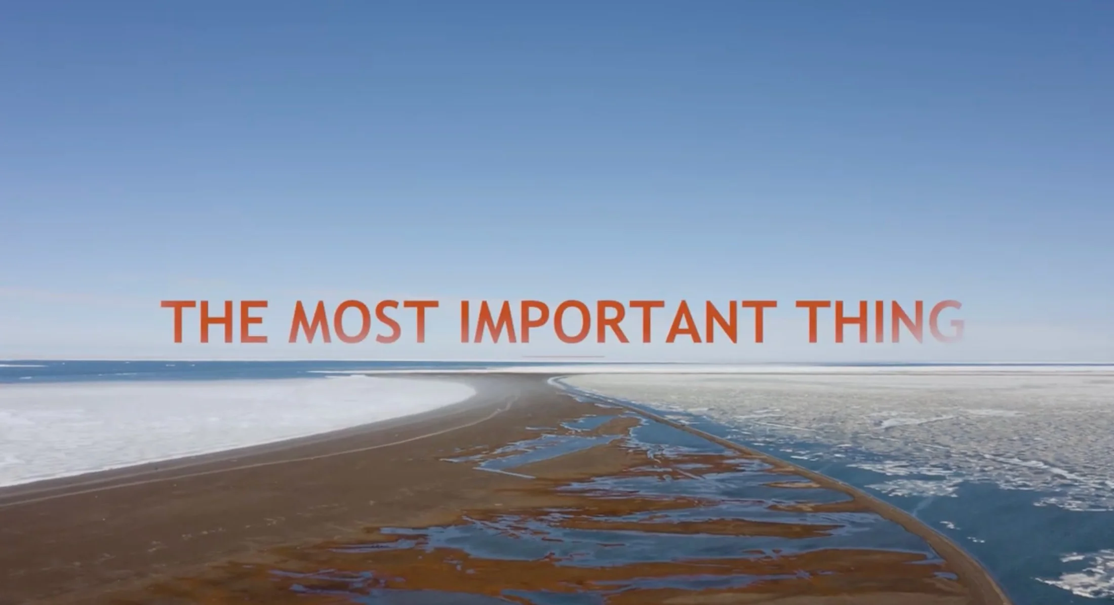 The Most Important Thing